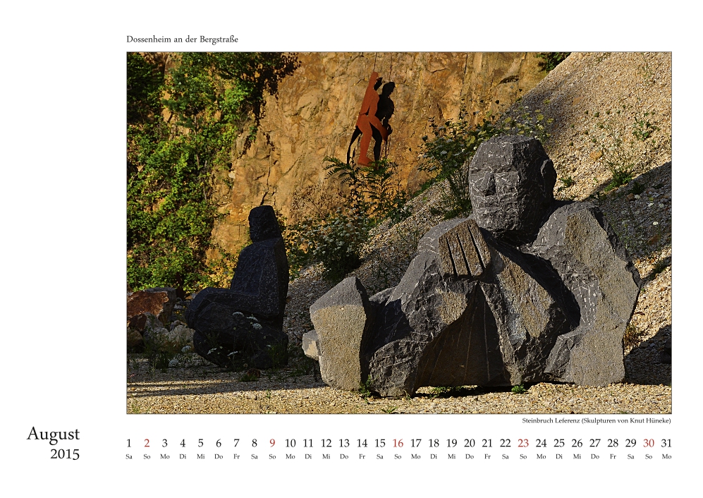 Dossenheim-Kalender 2015