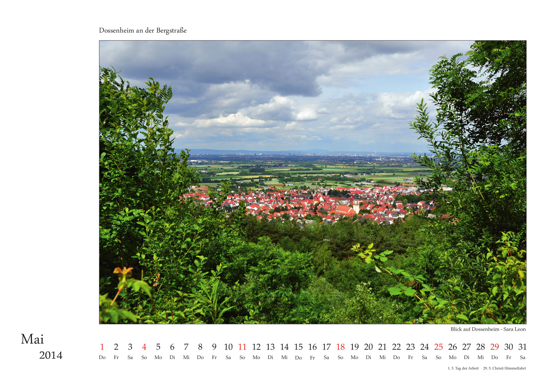 Dossenheim-Kalender 2014