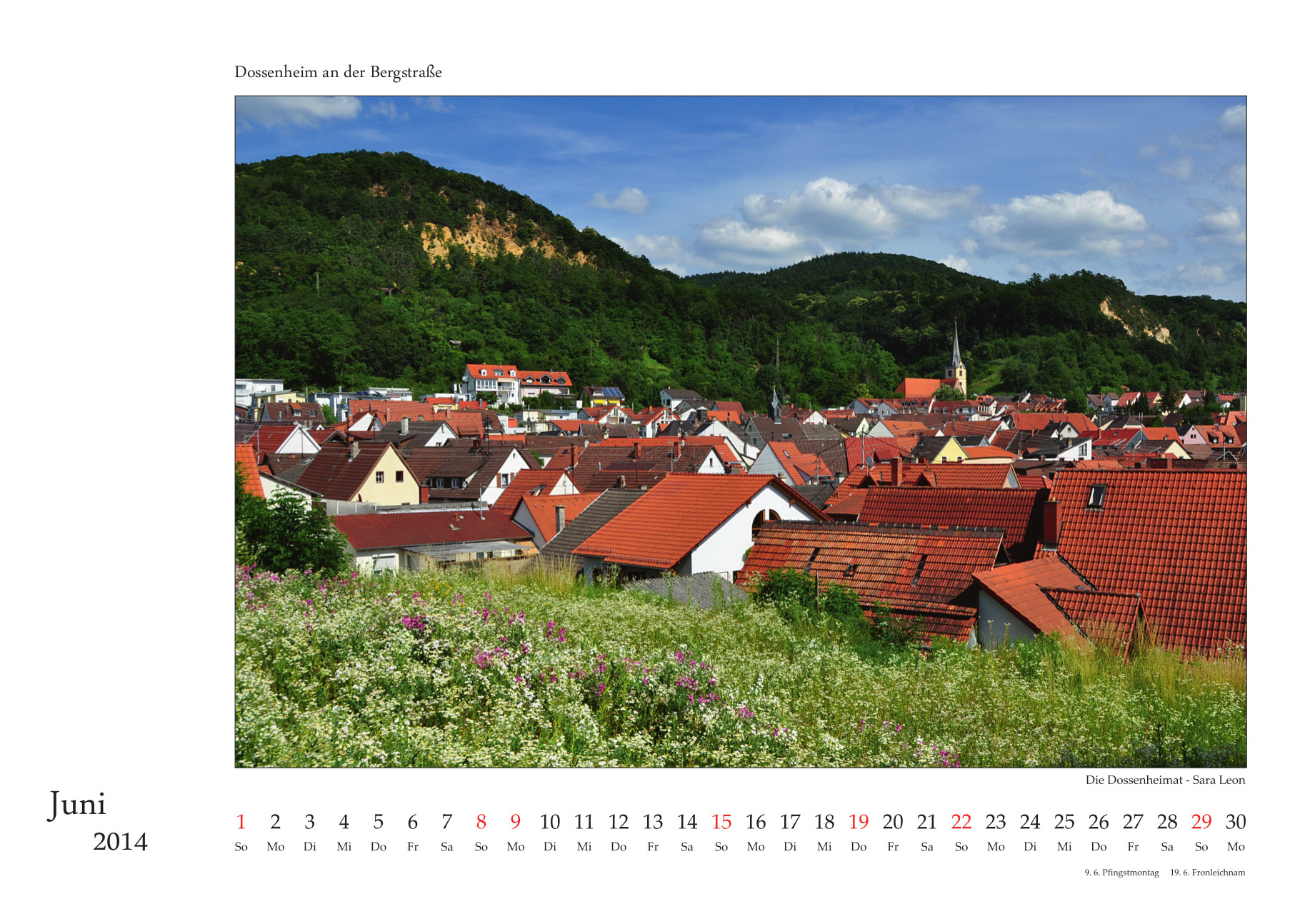 Dossenheim-Kalender 2014