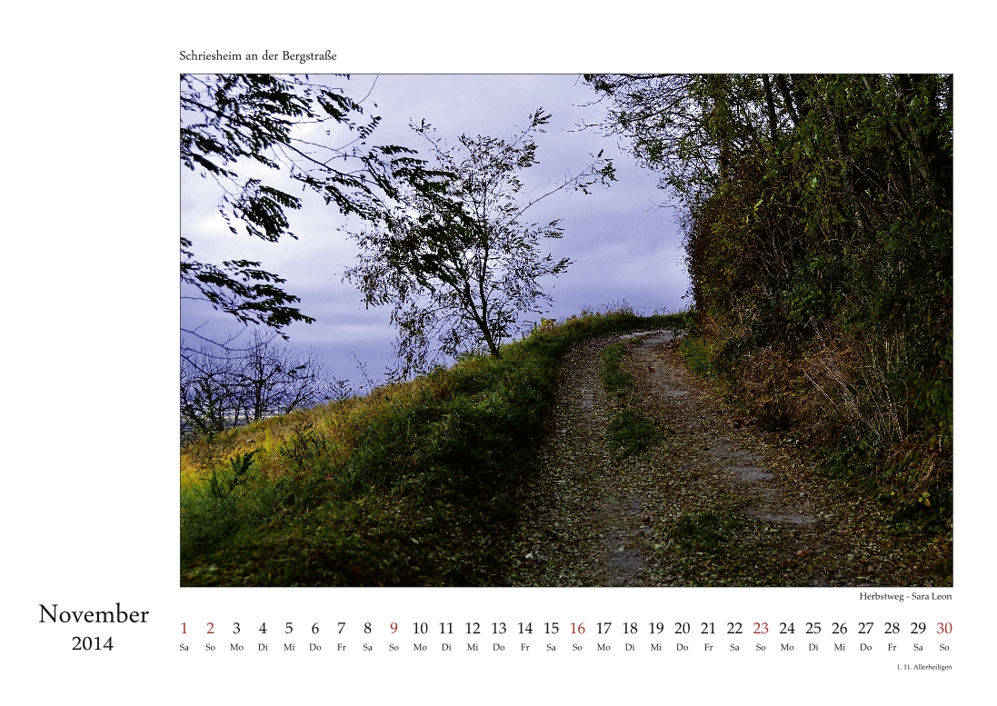 Schriesheim-Kalender 2014