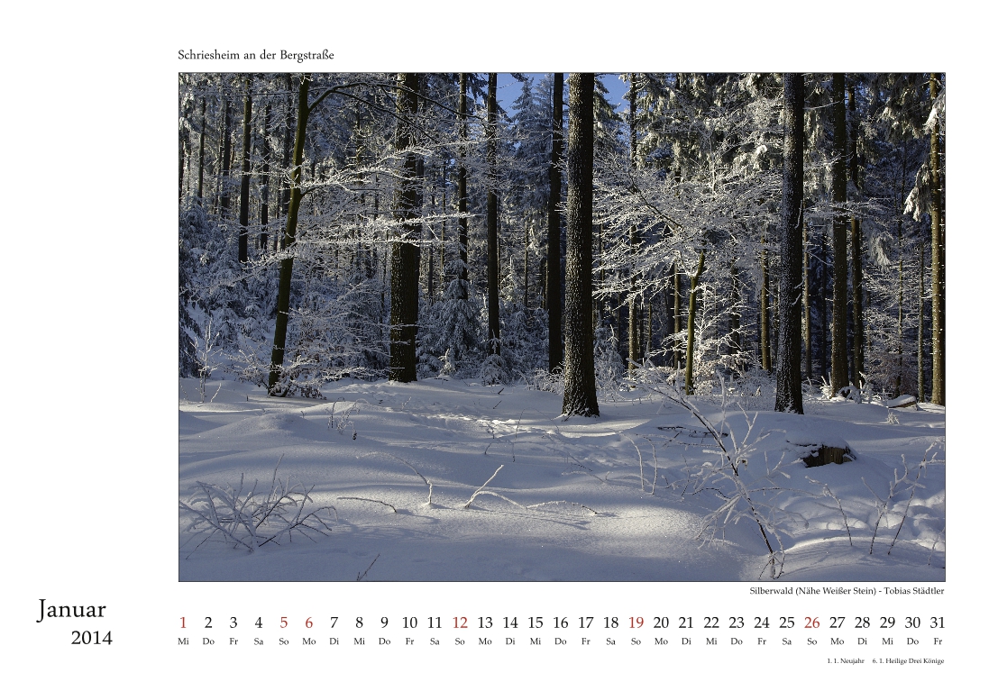 Schriesheim-Kalender 2014