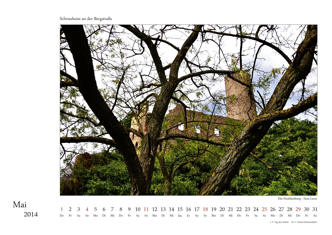 Schriesheim-Kalender 2014